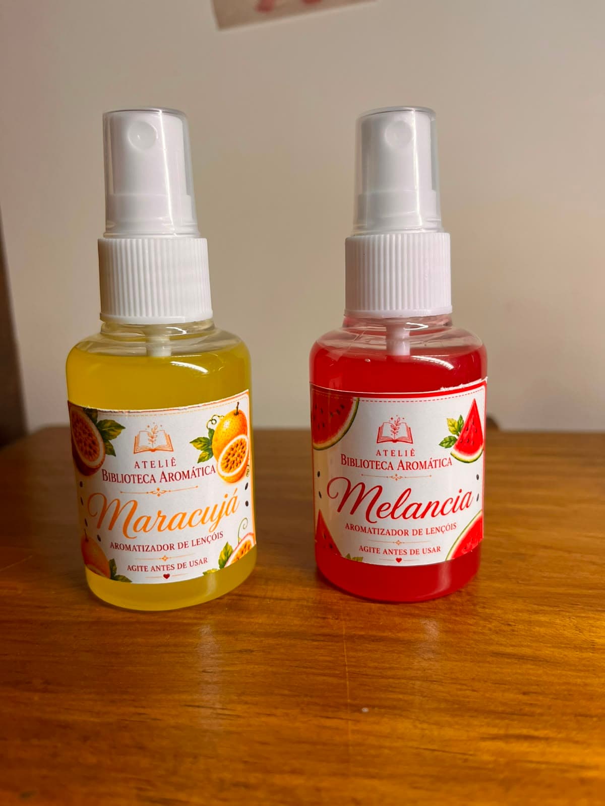 Cheirinho para lençóis com fragrância de melancia