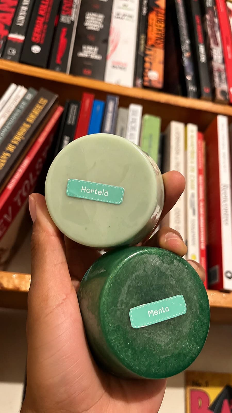 Kit de shampoo em barra para cabelo e barba